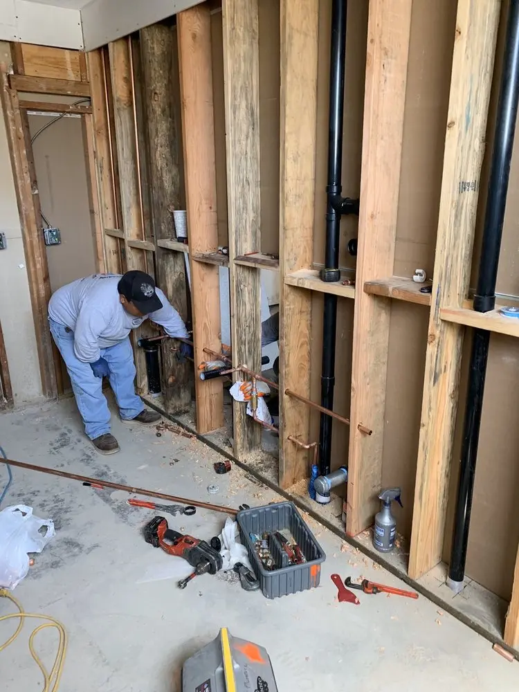 Commercial rough-in plumbing for Commercial Plumbing in Goodpasture